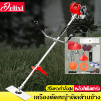 DELIXI เครื่องตัดหญ้า สะพายบ่า รุ่น 139 ตัดหญ้า เครื่องยนต์ 4จังหวะ สตาร์ทง่าย พร้อมใช้งาน แรง สะใจ