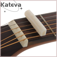 [Kateva] COD สายกีตาร์กระดูกกีตาร์สะพานหมุดอานน็อต Ivory Acoustic Guitar Bridge PIN cattle LP tailpiece mantres