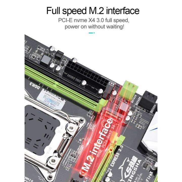 ชุด-lga2011-x79-jingsha-พร้อม2650v-e5-2-cpu-และ2ชิ้น-ddr3-8gb-เมนบอร์ด4แถวหน่วยความจำ-ecc-usb-เมนบอร์ดเกม-sata3-0