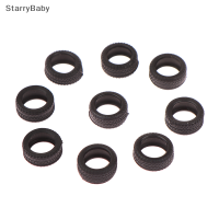 StarryBaby 20pcs 1/64ยางผิวรถรุ่น Scene Accessories ล้อรถรุ่น Scene