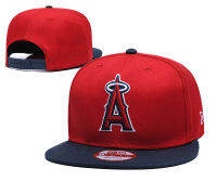 2021 Los Angeles Angels Of อนาไฮม์สีแดงเบสบอลทีมหมวกสีดำ Brim Francisco Rodríguez Flat Brim Unisex Sun หมวก Hip Hop Rap หมวก