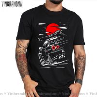 Car Styling T-Shirt Skyline R32 Gt-R Rb26 R33 R34 Heart Of The Beast Engine T Shirt Harajuku Funny Japan Jdm Car Lovers Tees