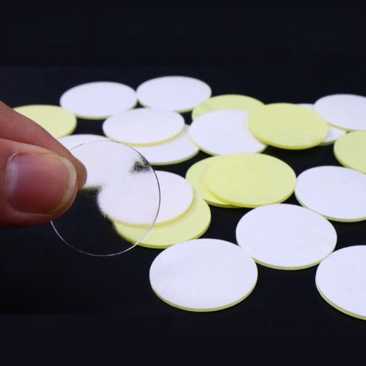 100pcs-clear-invisible-balloon-glue-points-double-sided-adhesive-dots-stickers-tape-round-self-adhesive-for-diy-crafts-adhesives-tape