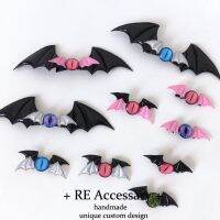 Handmade Millennium One-Eyed Bat Series Hairpin Headgear Halloween Accessories Dark Gothic Y2K Hair Accessories