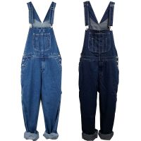 CODhan14416 Jeans For Men Mens Plus Size Overalls Large Size Huge Denim Bib Pants Fashion Pocket Jumpsuits Male Free Shipping Brand 48 50