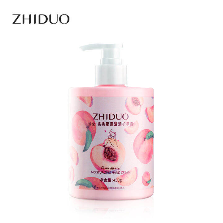 Zhiduo Tao Peach Honey Moisturizing Hand Cream 450g