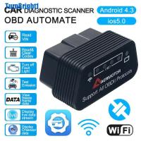 Elm 327 เครื่องสแกนเนอร์ Wifi Obd สําหรับ Ios