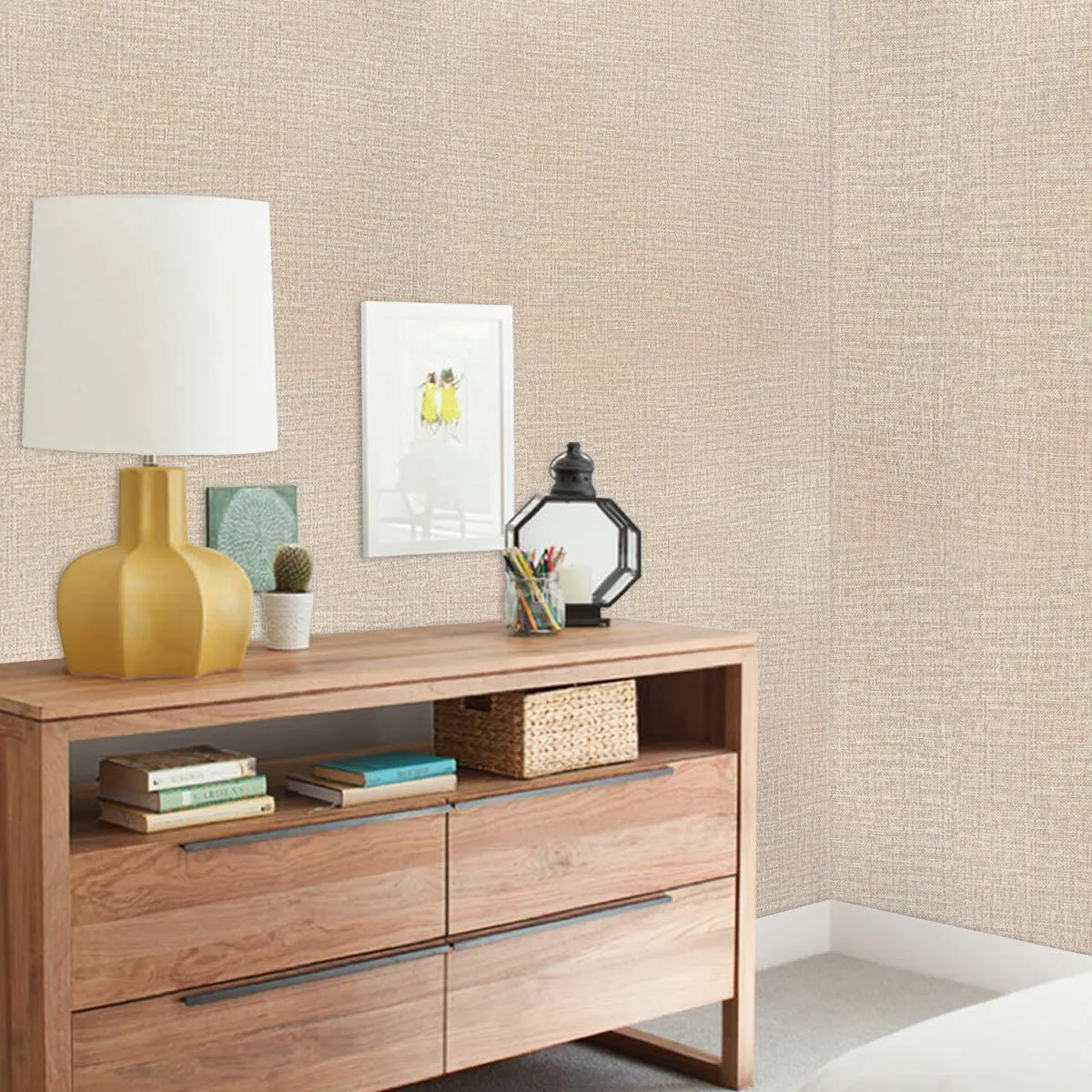 Faux Linen Textured Wallpaper Removable Self Adhesive Stick Contact Paper  Wall Door For Accent Wall Bedroom New | Faux Linen Textured Wallpaper  Removable Self Adhesive Stick Contact Paper Wall Door For Accent |