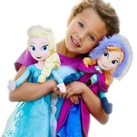 【CC】 2pcs/set 40/50CM Frozen Dolls Snow Stuffed Kids Birthday