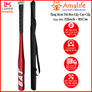 Gậy Bóng Chày Dài 80cm Màu Đỏ - Kèm Túi Đựng Gậy Cao Cấp Chính Hãng Amalife
