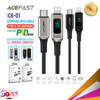 ACEFAST รุ่น C6-01 สายชาร์จ ไอโฟน-ไทป์ซี ชาร์จเร็ว Charging Data Cable C6-01 USB-C to Lightning  biggboss