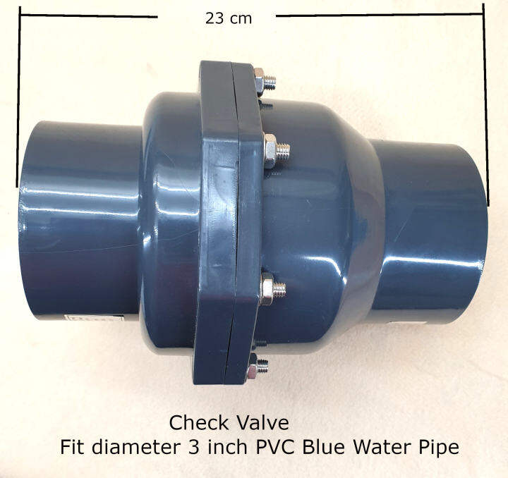 Check valve diameter 3 inch one way flow valve horizontal mount