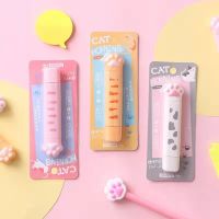 B-SHAMO Cartoon Correction Tape Cute Cartoon Cat Paw Shaped Dual Tips Correction for Kids Student Writing Office School Supplies Correction Liquid Pen