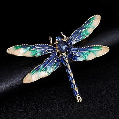 Lovely Insect Dragonfly Lapel Pin Brooch Delicate Accessories Fashion Jewelry Lady Brooch