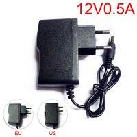 【NEW】 Gorayas 12V 1A 2A 0.5A AC DC Power Adapter อะแดปเตอร์ชาร์จ EU Plug DC ชายหญิง5.5X2.1มม. สำหรับ LED Strip Lamp