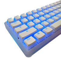 （Miss qis keycap）PBT 117แป้นแบบพุดดิ้ง,คีย์บอร์ดแบบ PBT คู่เหมาะสำหรับฝาครอบคีย์บอร์ดความสูงแสงเชิงกลและการส่งผ่าน OEM คีย์บอร์ด H6I9 61/68ออปติคัล