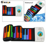 Blesiya Cuộn Lên Piano Bàn Phím Cuộn Kỹ Thuật Số Chạy Điện, Quà Tặng Piano