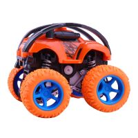 SUV Dynamic Stunt Car Four-wheel Drive Kids Toys Car Inertial 4WD Off-road Vehicle Childrens Toy Monsters Playset