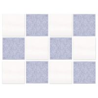 12Pcs Acoustic Absorption Panel 12X12X0.4 Inch soundproofing Insulation Panel Beveled Edge Tile Great