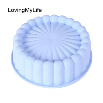 Silicone Round Pan Charlotte Cakes Baking Pan Sponge Flan Mold Strawberry  Shortcake Baking Pan Kitchen Silicone Moulds