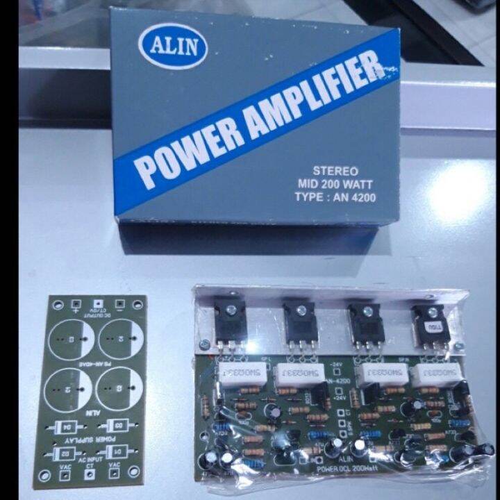 Kit Power Amplifier 200 Watt Stereo AN 4200 Lazada Indonesia