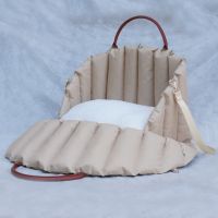 ✟ Fashionable Comfortable Pet Travel Portable Handbag Cat Dog Kennel Cage Cushion Car Dual Use Winter Warmth Car Dog Carrier Bag