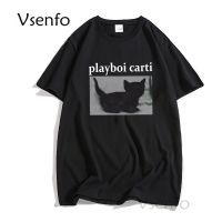 Playboi Carti T-shirt Hypebeast Vintage 90s Rap Hip Hop T Shirt Cotton Loose Casual Tshirt Tops Male Clothes Streetwear Tops XS-4XL-5XL-6XL