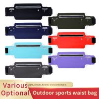 Waterproof Outdoor Sports Running Waist Bag Sports Mobile Phone Belt Pouch Men Women Gym Cycling Bags Running Belt Waist Pack