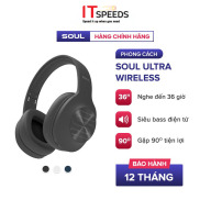 Tai Nghe Bluetooth Headphone Soul Ultra Wireless Âm Bass Điện Tử, BT 5.0 thumbnail