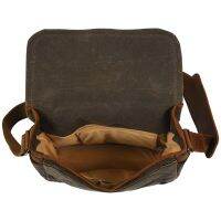 Retro Waterproof Camera Bag Photography Packages Dslr Shoulder Case Canvas Mini Single Messenger Men