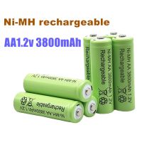 【Chat-support】 Green Street 3800MAh AA 1.2V Ni-MH แบบชาร์จไฟได้สำหรับของเล่นรีโมทชาร์จไฟได้ AA 1.2V 3800Mah