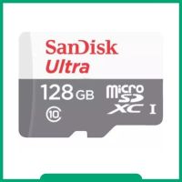 Sandisk MicroSD Card 128GB Sandisk Ultra (80MB. CL10) การ์ดหน่วยความจำ