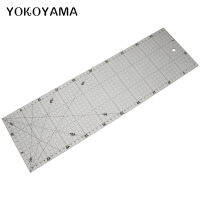 YOKOYAMA 15*50 ซม.เย็บPatchworkฟุตTailor Yardstickผ้าตัดไม้บรรทัดอะคริลิคคุณภาพสูงMulti-Functionเสื้อผ้าไม้บรรทัด-ygdds