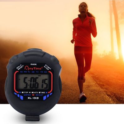 Classic Waterproof Handheld LCD Digital Professional Sports Stopwatch Stop Watch With String Home Timers Kitchen Accessories