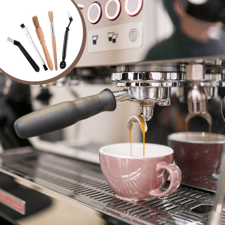 แปรงขัดเครื่องชงกาแฟแปรงทำความสะอาดอุปกรณ์เสริมอะไหล่เครื่องชงกาแฟ-yms3912ร้านอาหาร