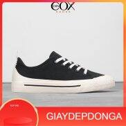 Giày Sneaker Vải Canvas Unisex Chính Hãng DINCOX C20 Black Sang Trọng Tinh