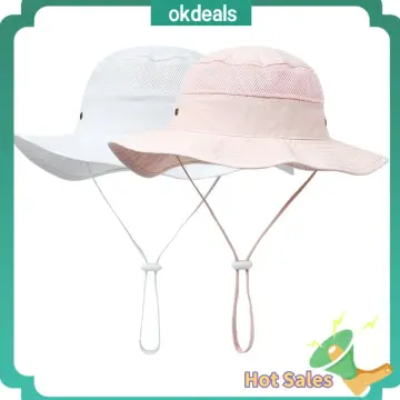 4 Pieces Cute Cat Bucket Hat Beach Fisherman Cap Summer Sun Protection Widen Brim Hat for Adults Kids