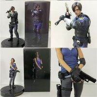 “:》{} เกมการคุกคามทางชีวภาพผู้มีถิ่นที่อยู่เอดาหว่องปีศาจร้ายเกม Leon S Kennedy จิลวาเลนไทน์ตุ๊กตาผ้าสะสมรูปปั้นของเล่นโมเดลตุ๊กตาขยับแขนขาได้