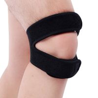 1PCS Sports Kneepad Double Patellar Knee Patella Tendon Support Strap Brace Pad Protector Knee Wrap Strap Band