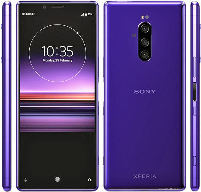 Xperia 1 Purple 64 GB Softbankスマホ/家電/カメラ