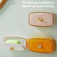 Easy to Install  Helpful Bathroom Essential Oil Soap Storage Case ABS Soap Box Drainage Design   Daily Use Soap Dishes