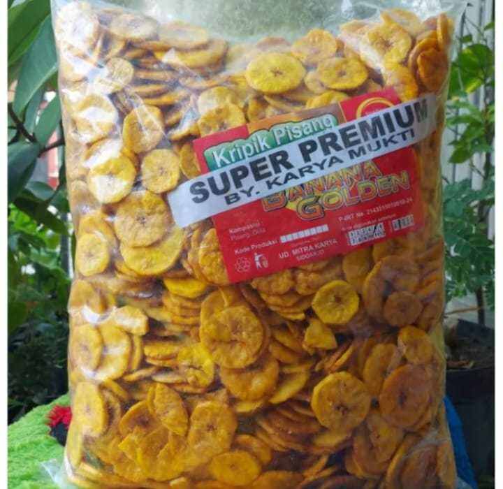 Keripik Pisang Manis Dan Renyah Camilan Keluarga Jajanan Snack Makanan