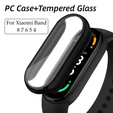 Watch Case Glas Screen Protector Cover für Redmi Band 2/Mi Smart Band 8  Active