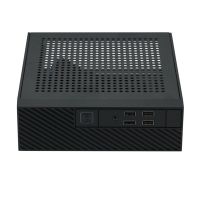 M10 Mini ITX Computer Case HTPC Host Chassis USB2.0 ITX Enclosure Industrial Control Chassis for Office Business Easy to Use