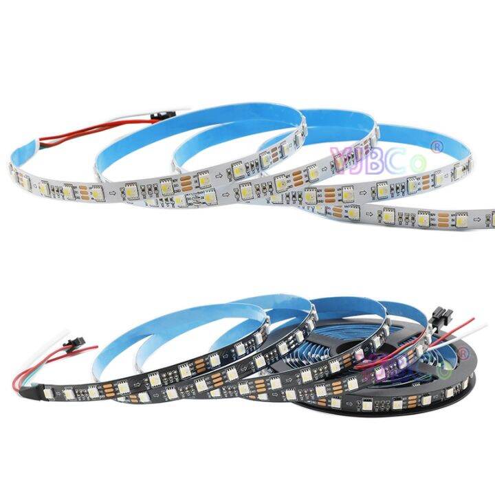 5v-12v-sk6812-ic-addressable-rgbw-rgbww-4-colors-in-1-led-strip-light-60pixles-m-smd-5050-rgb-white-lamp-tape-smart-lights-bar