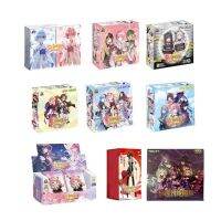 การ์ดอนิเมะเรื่อง Goddess Story บัตรสะสมกล่องบูสเตอร์ฟุต Bikini Girl Monster Encypedia PR Rare TCG