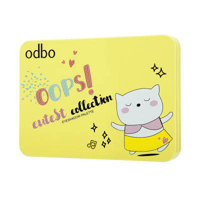 odbo โอดีบีโอ อุ๊ปส์ คิวท์เตทส์ คอลเลคชั่น อายแชโดว์ พาเลท OD212