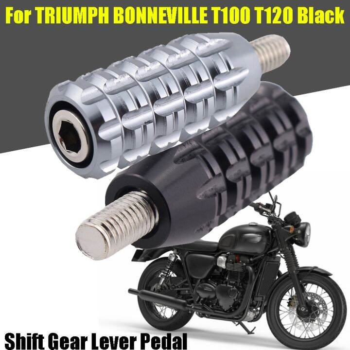 For Triumph Bonneville T100 T120 Black Motorcycle Accessories Gear