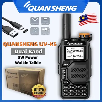 BAOFENG UV9R PLUS DUALFREQUENCY WIRELESS WALKIE-TALKIE+PROGRAMMING CABLE/CD  LOT