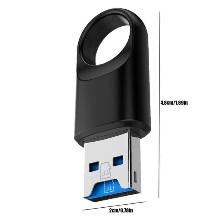 อะแดปเตอร์เมมโมรี่การ์ดแฟลชฮับความเร็วสูงการ์ดรีดเดอร์-usb-หน่วยความจำ3-0สำหรับโน้ตบุคคอมพิวเตอร์-pc-tf-sd